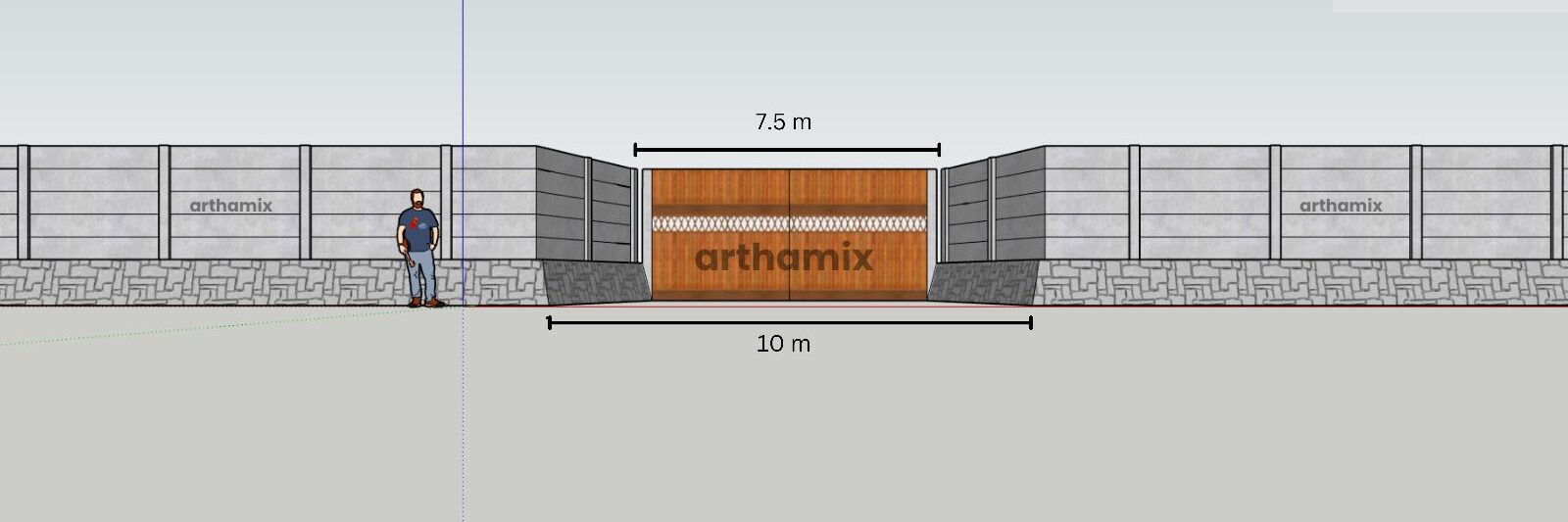 Harga Pagar Panel Beton Precast image 