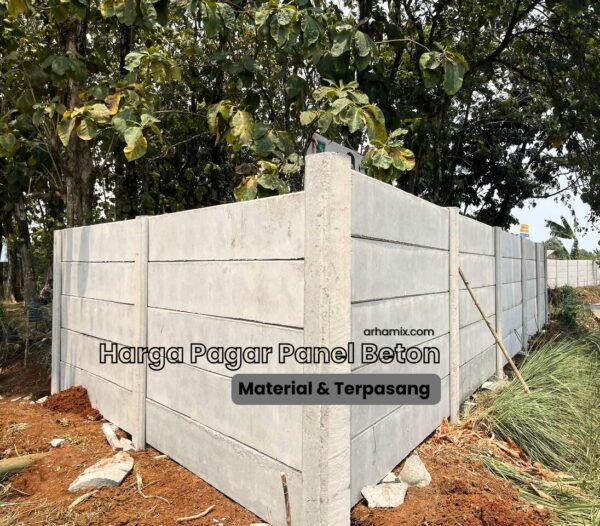Harga Pagar Panel Beton Precast