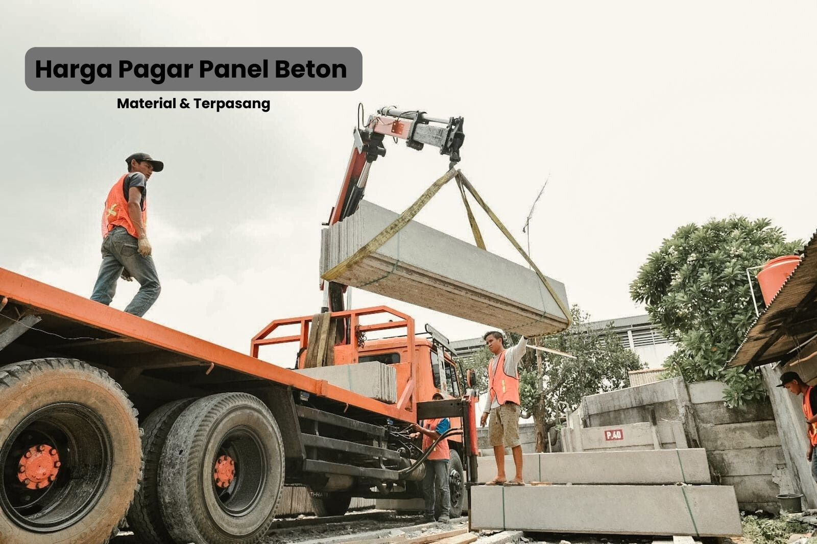 Harga Pagar Panel Beton 