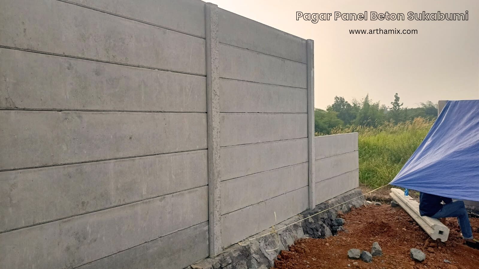 Harga Pagar Panel Sukabumi Beton precast