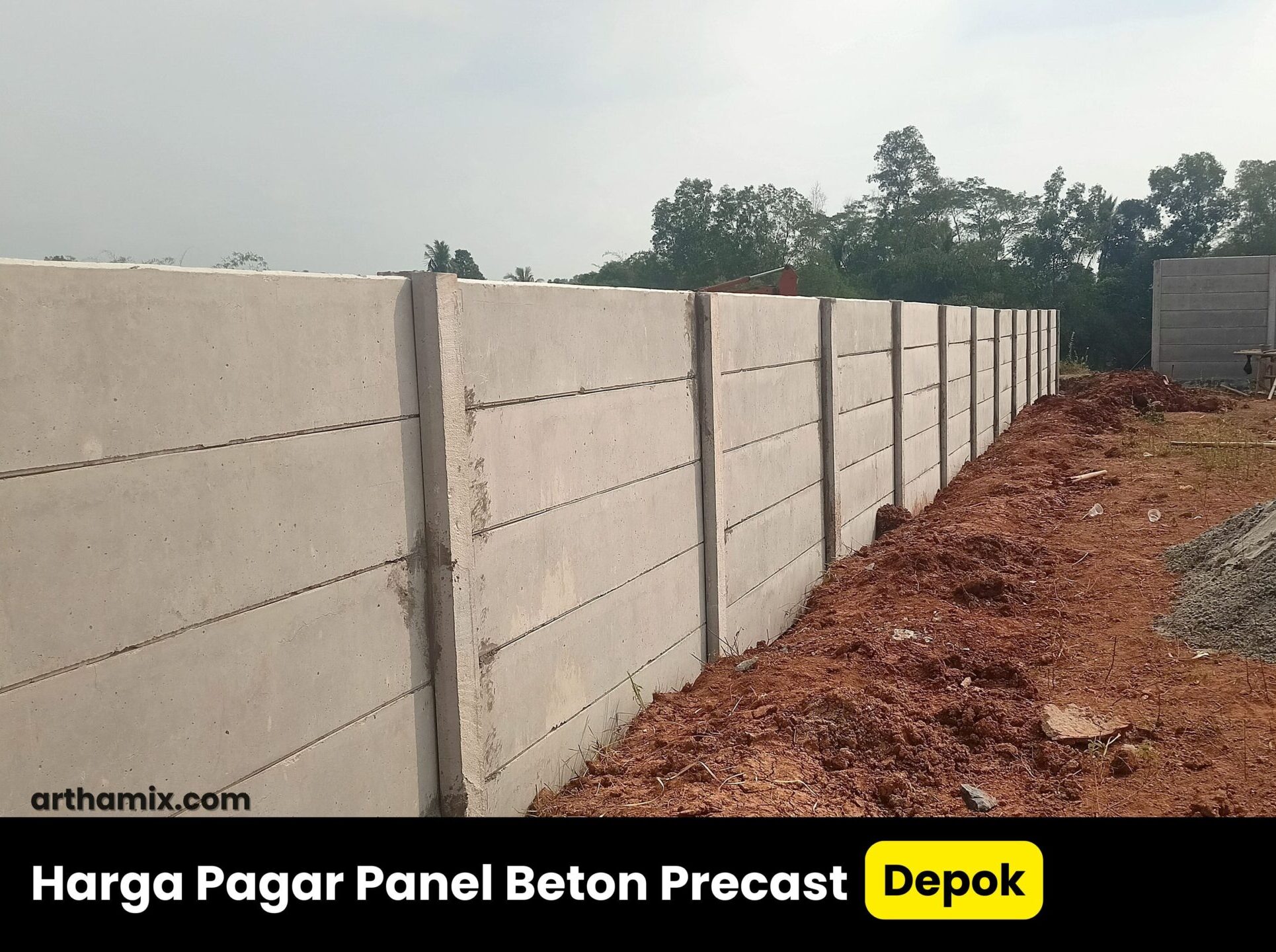 Harga Pagar Panel Beton Depok