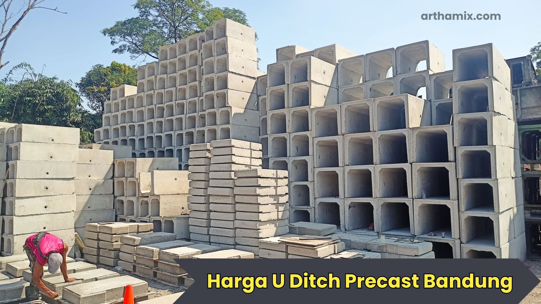 Harga U Ditch Precast Bandung 