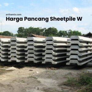 Harga Pancang Sheet Pile W