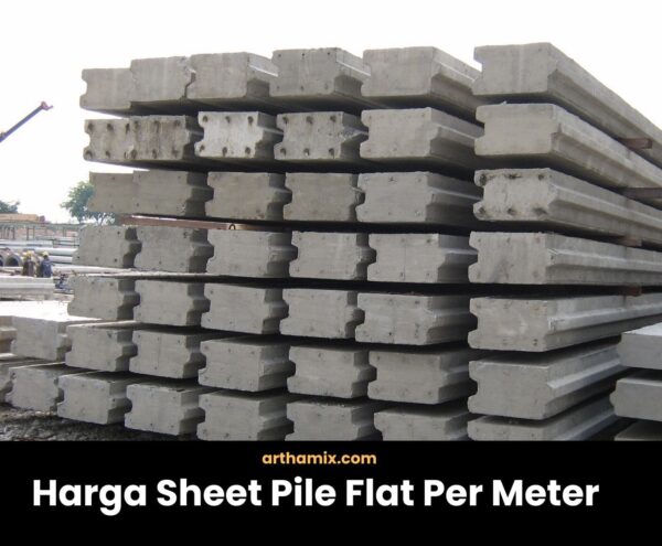Harga Pancang Sheet Pile Flat