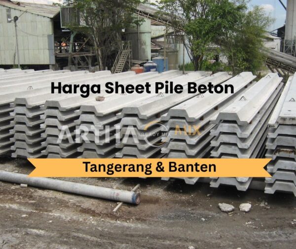 Harga Sheet Pile Beton Banten