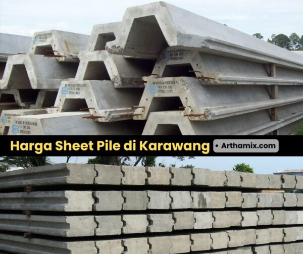Harga Sheet Pile Beton Karawang