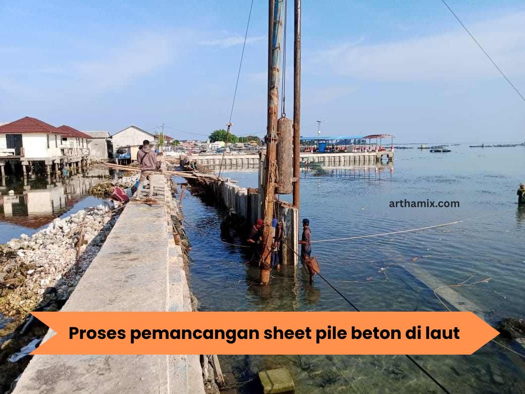 Harga Sheet Pile Beton Banten