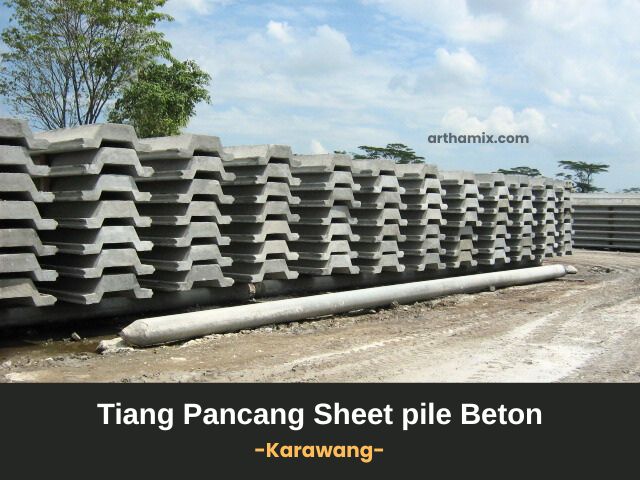 Harga Sheet Pile Beton Karawang