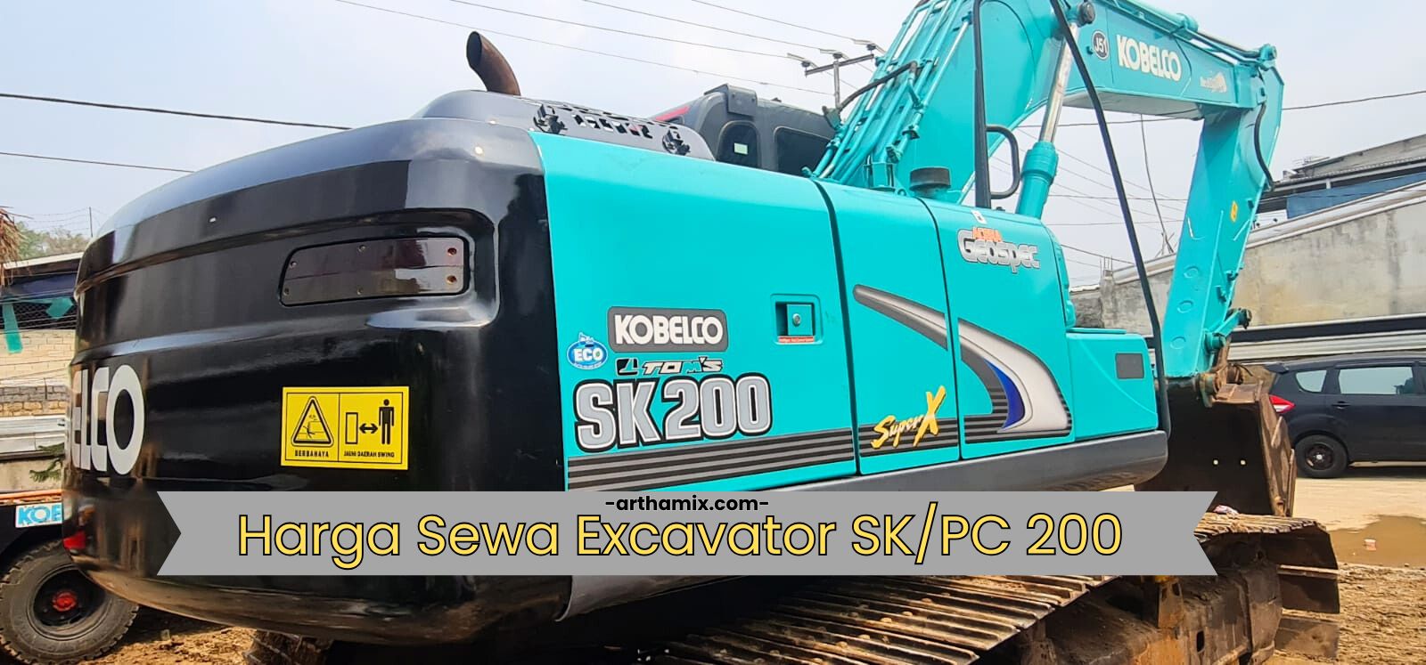 Harga Sewa Excavator SK 200