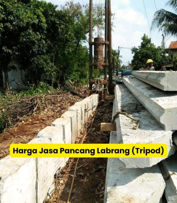 Jasa Pancang Tripod Labrang