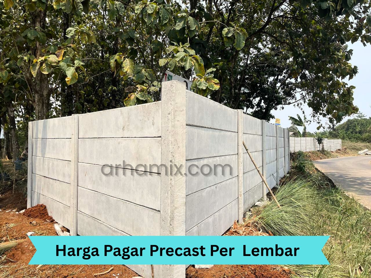 Harga Pagar Precast Per Lembar