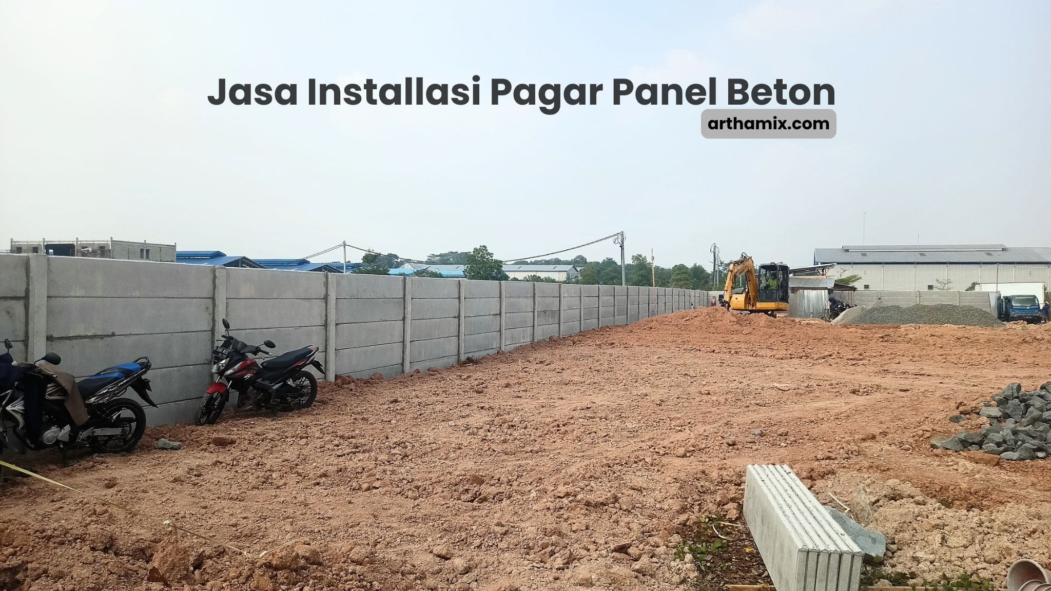 Jasa Installasi pagar panel beton