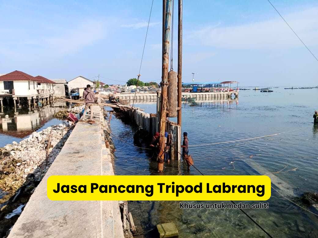 Harga Jasa Pancang Tripod Labrang