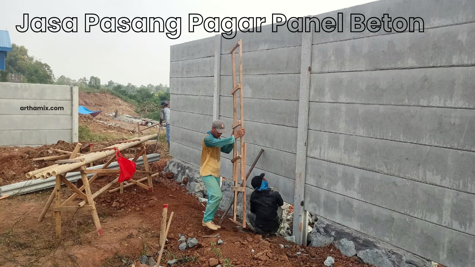 Jasa Pasang Pagar Beton