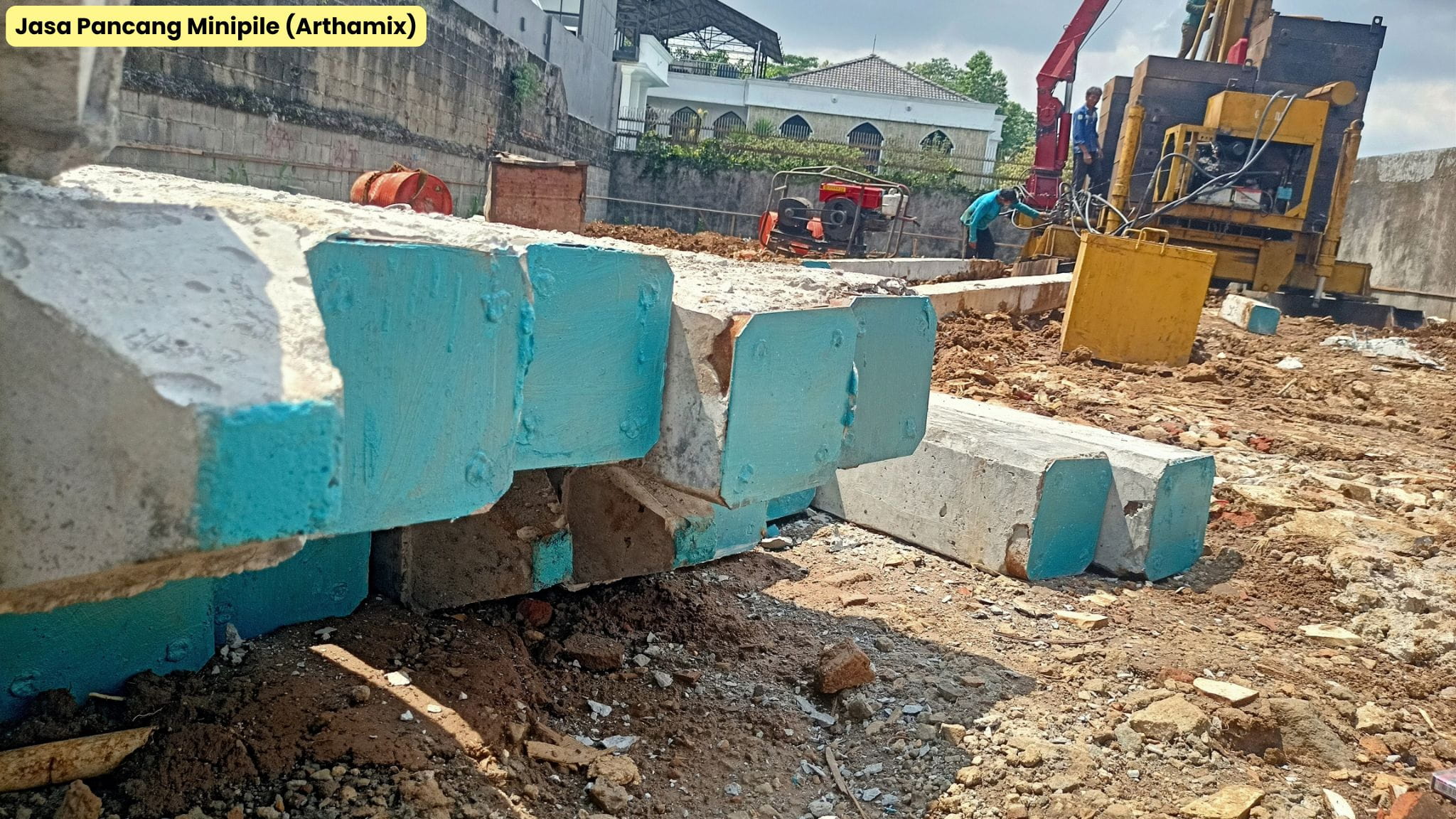 Harga Jasa Pancang Minipile (arthamix)