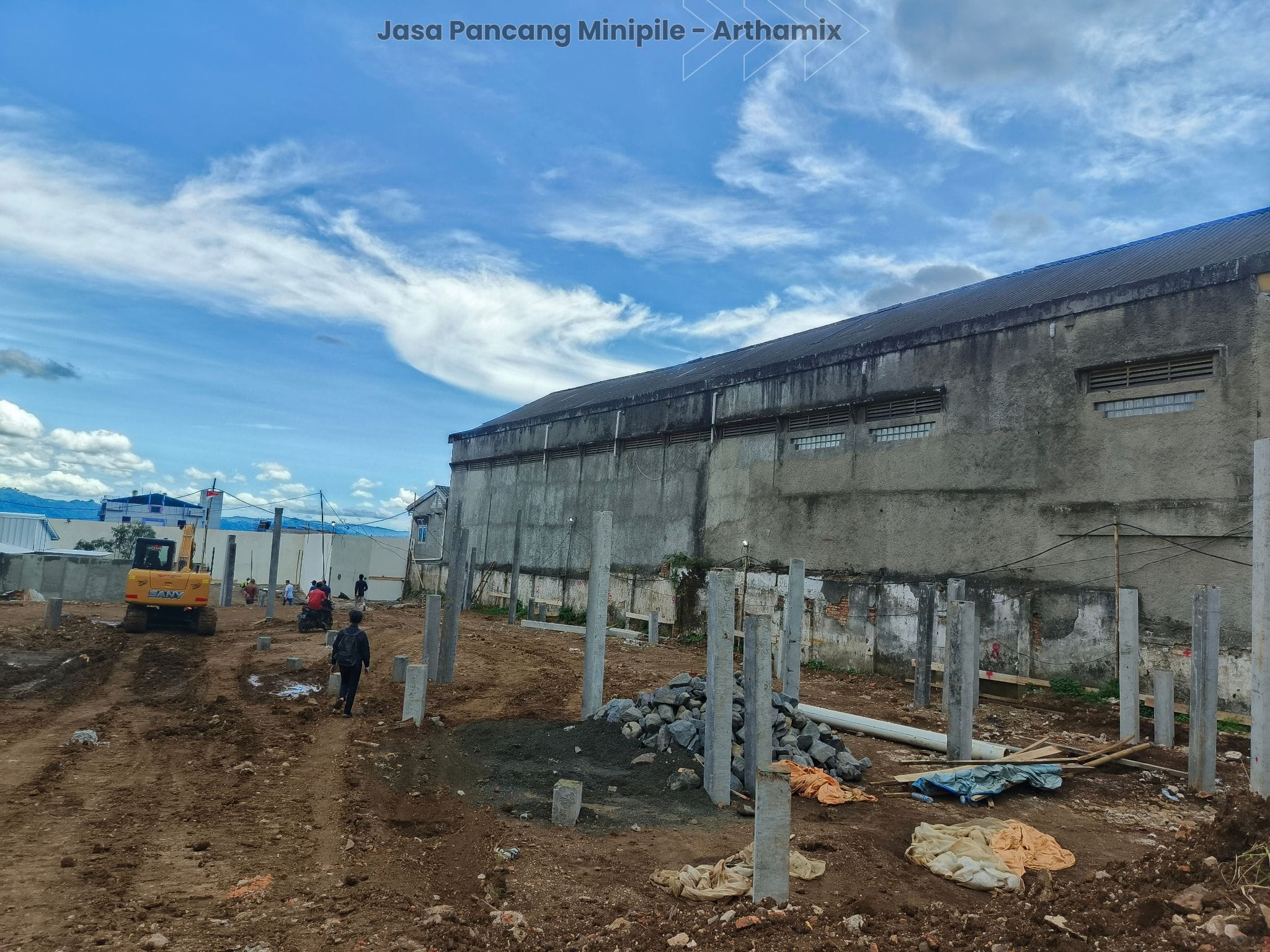 Harga Jasa Pancang Minipile (square pile)