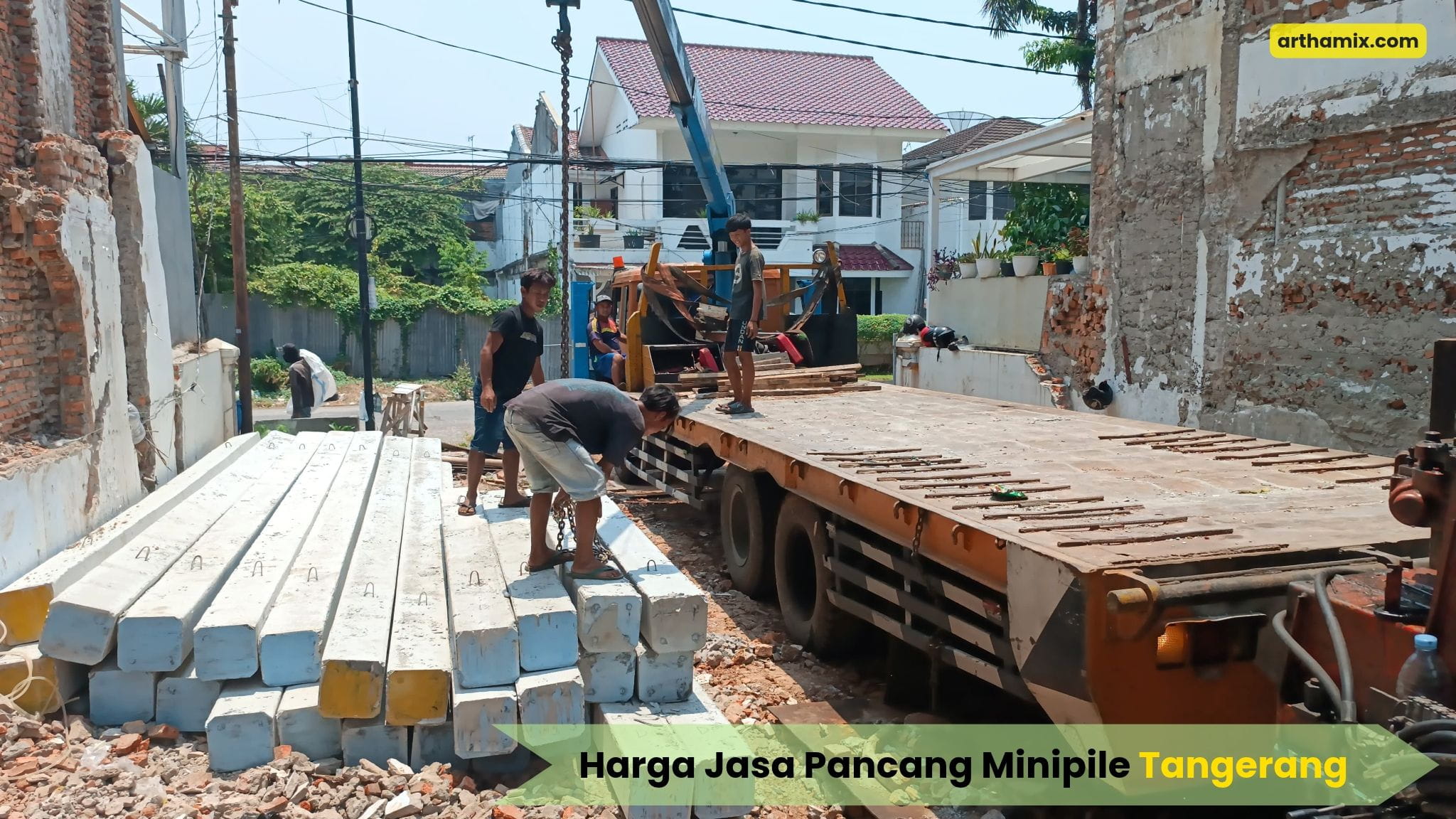 Harga Jasa Pancang Minipile Tangerang